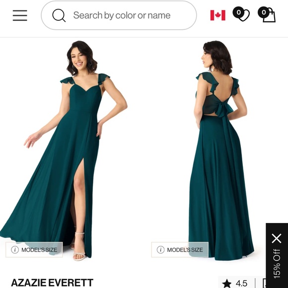 Azazie Everett Dress - Picture 1 of 3